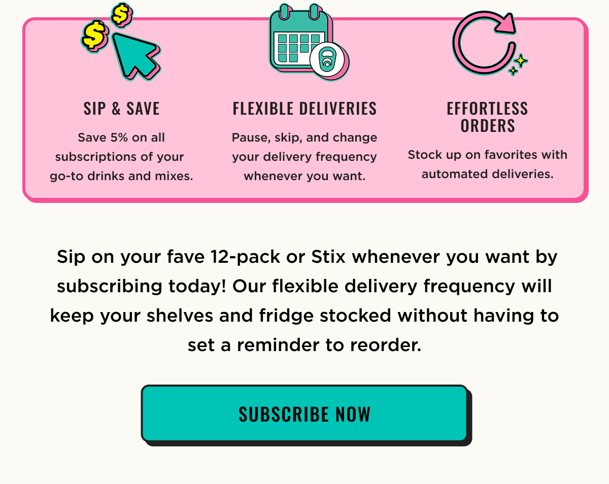 Subscriptions Benefits Graphic