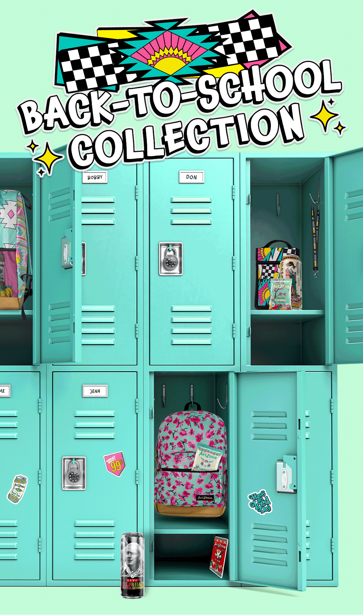 Back To School Collection Gif with Lockers