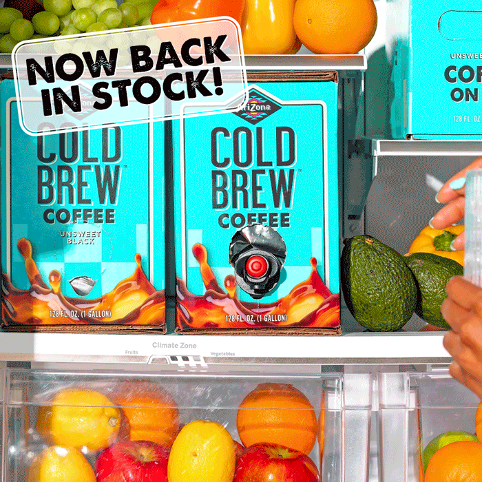 Now Back In Stock! Cold Brew Coffee GIF