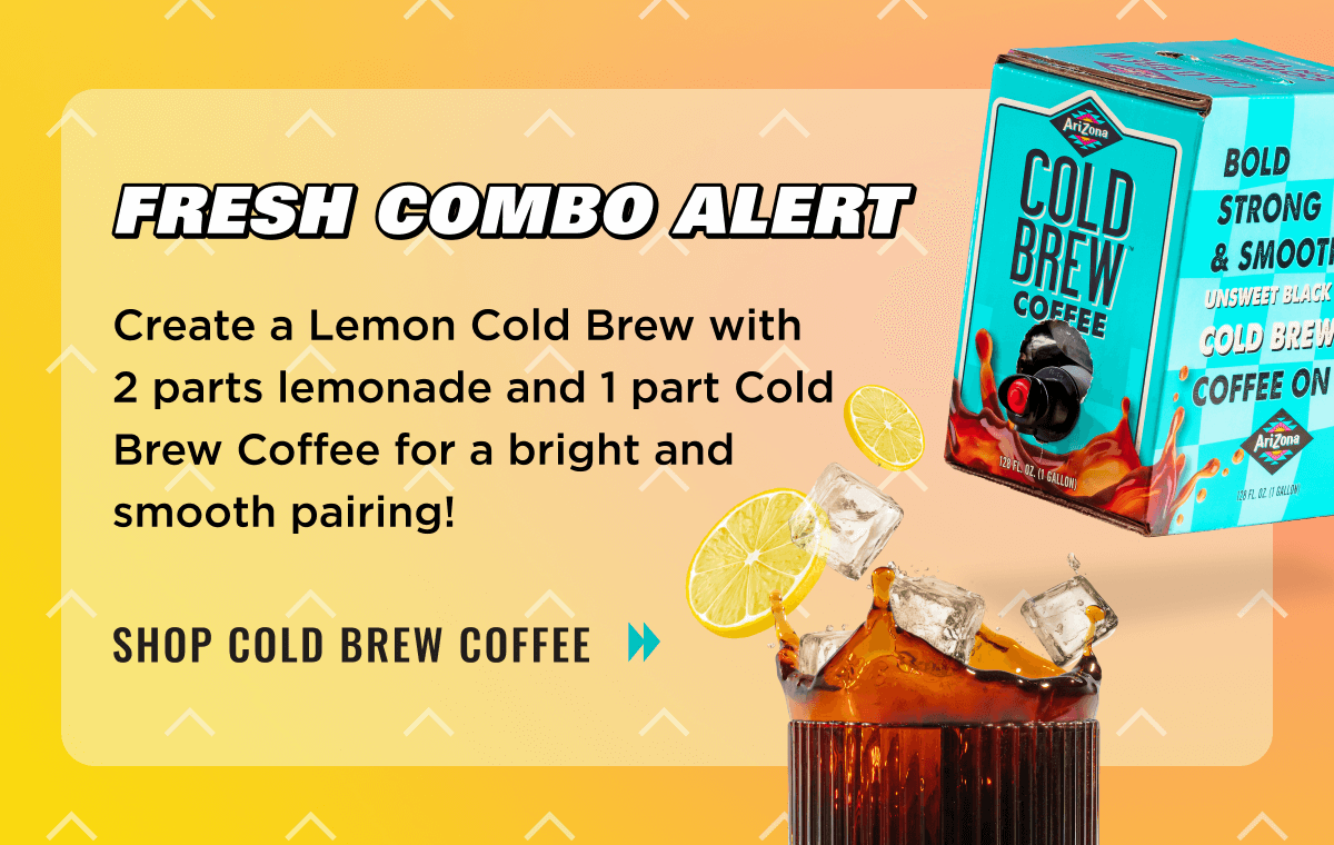 Fresh Combo Alert! Lemon Cold Brew. Shop Cold Brew Coffee Now.