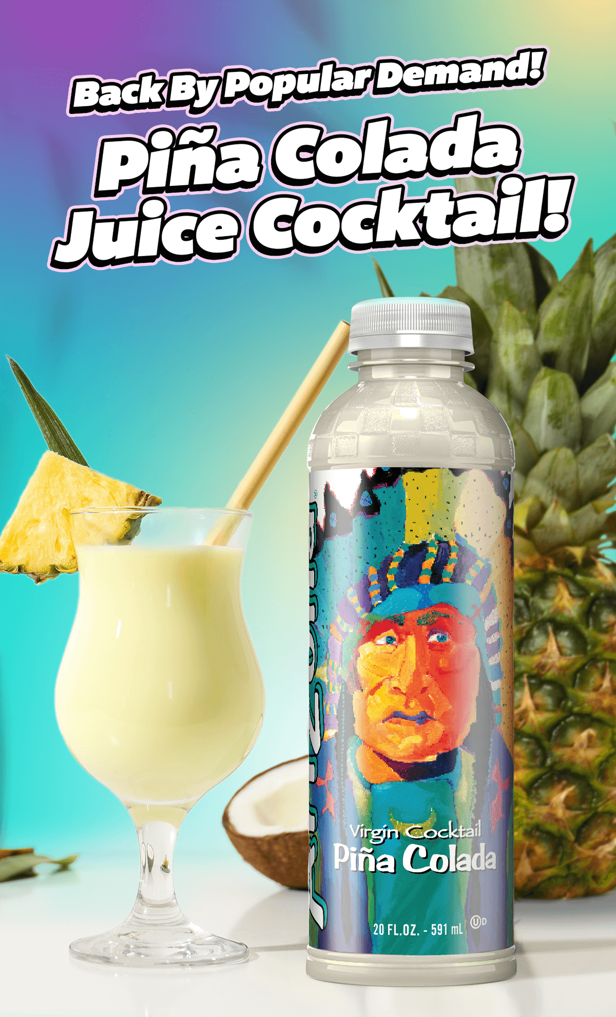 Back by popular demand! Pina Colada Juice Cocktail