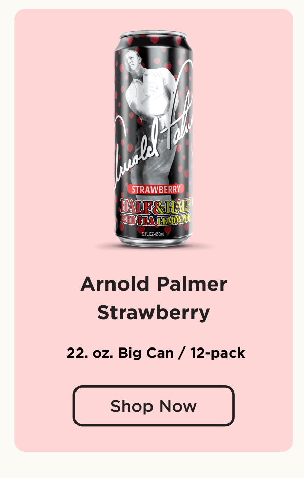 Arnold Palmer Strawberry 22. oz. Big Can 12 Pack. Shop Now.