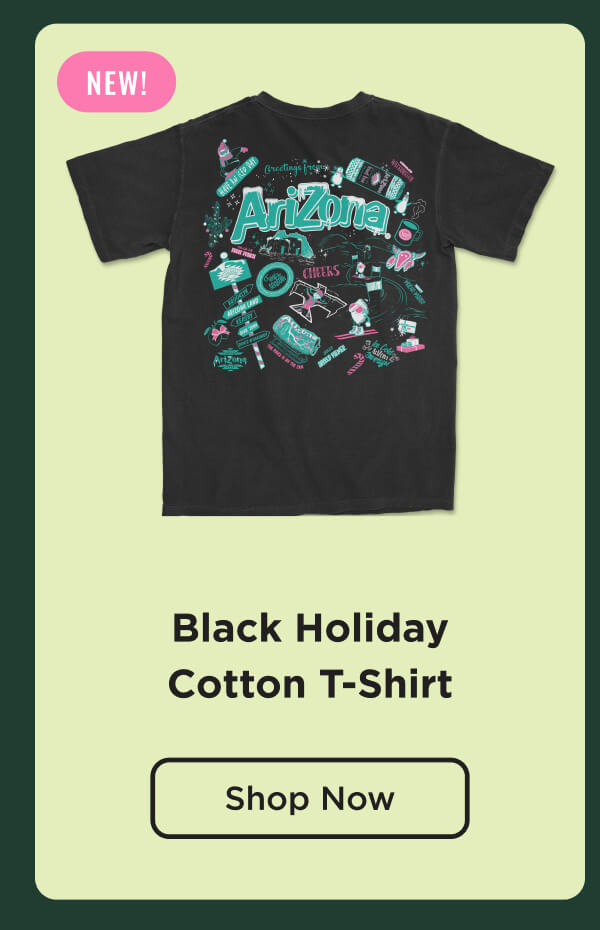 Black Holiday Cotton T-Shirt