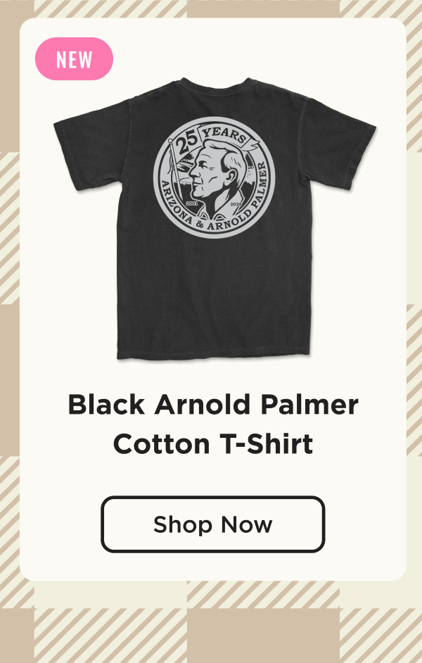 Black Arnold Palmer Cotton T-Shirt. Shop Now. 