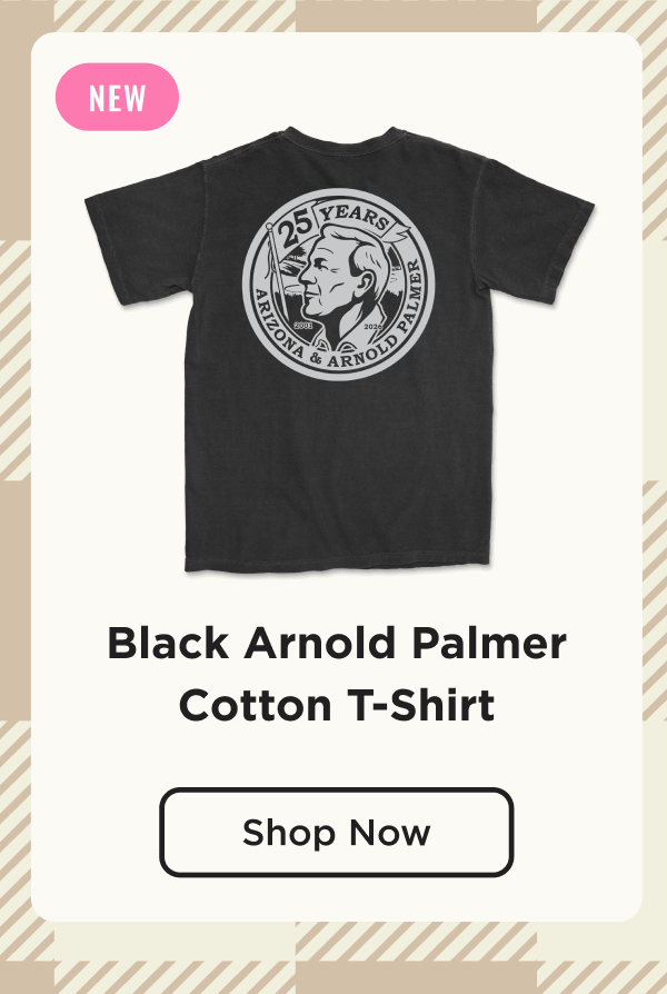 Black Arnold Palmer Cotton T-Shirt. Shop Now. 