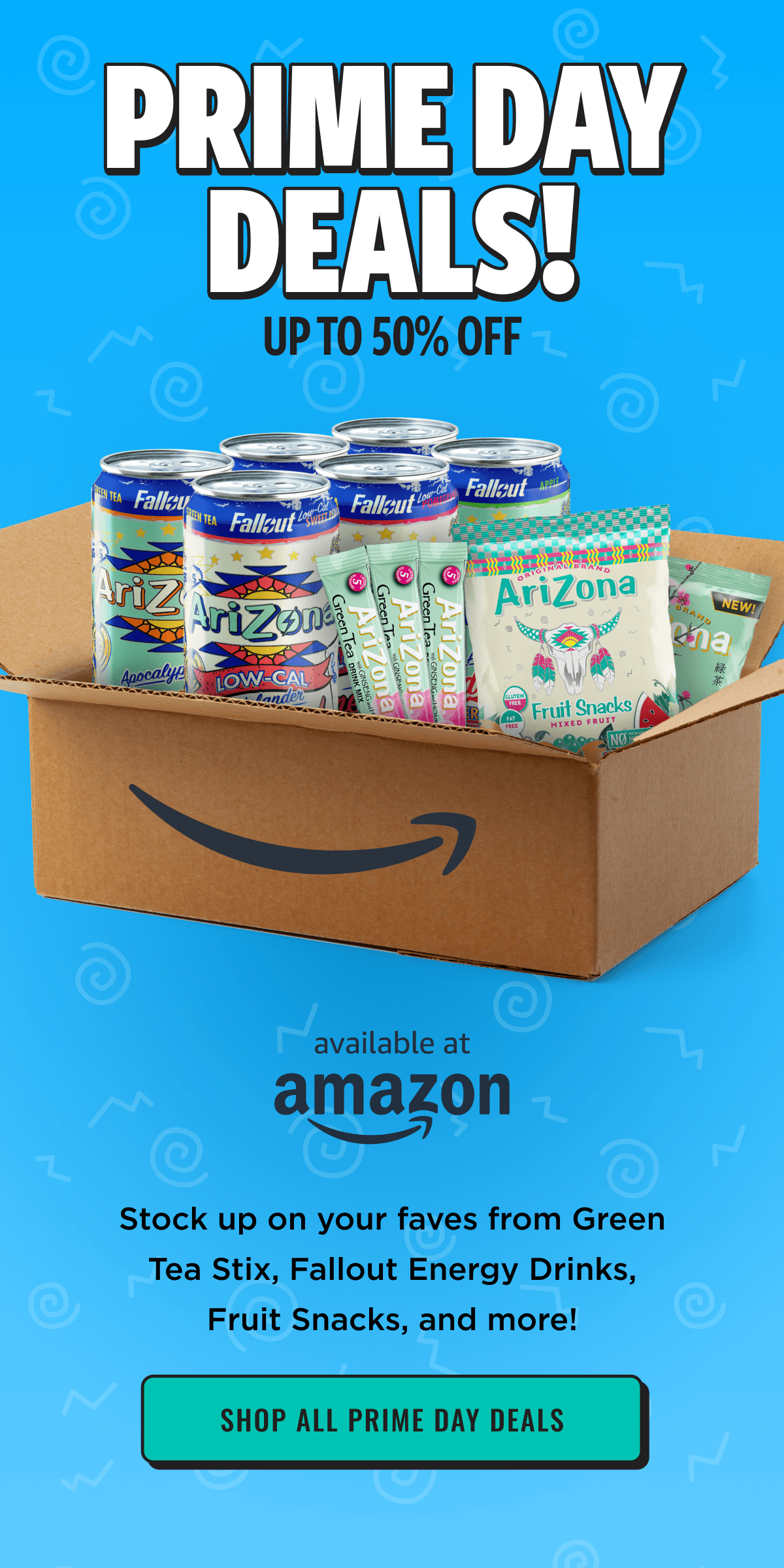 Shop All AriZona Amazon Prime Day Deals 