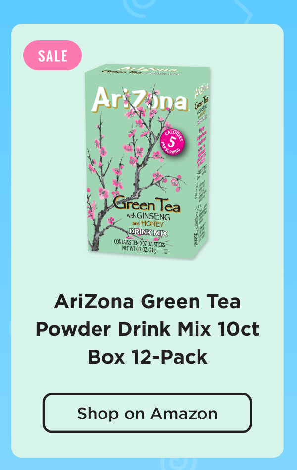 Green Tea Powder Drink Mix 10 ct Box 12-Pack. Shop on Amazon now.