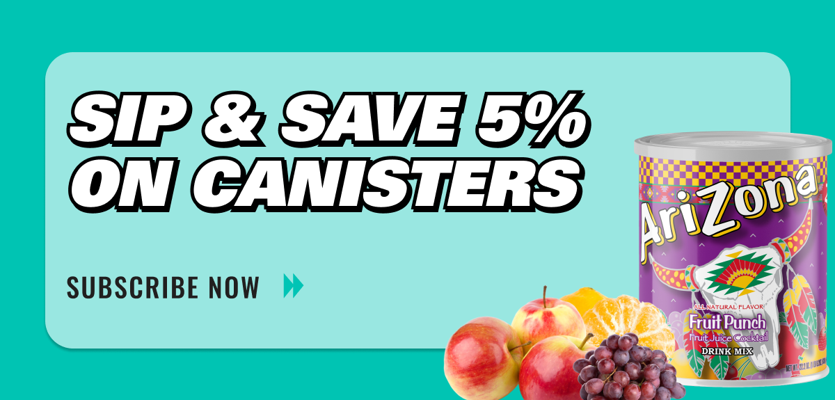 Sip & Save 5% on Canisters with subscription. Subscribe now.