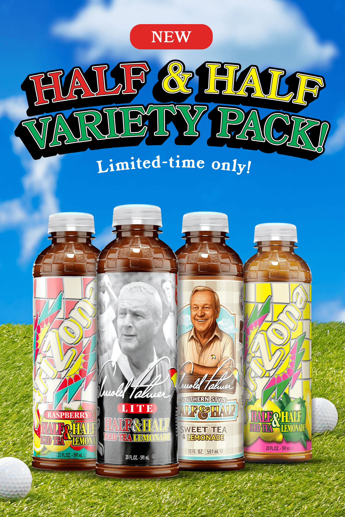 Half & Half Variety Pack! Limited Time Only. Shop Now.