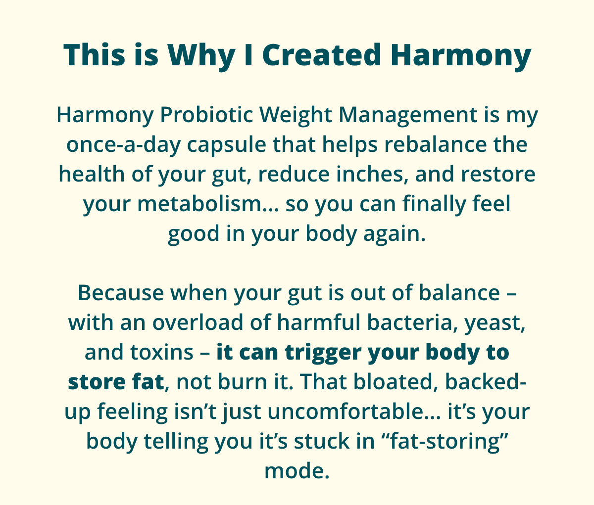 Dr. Kellyann - Harmony Probiotic - 1st Month Free!