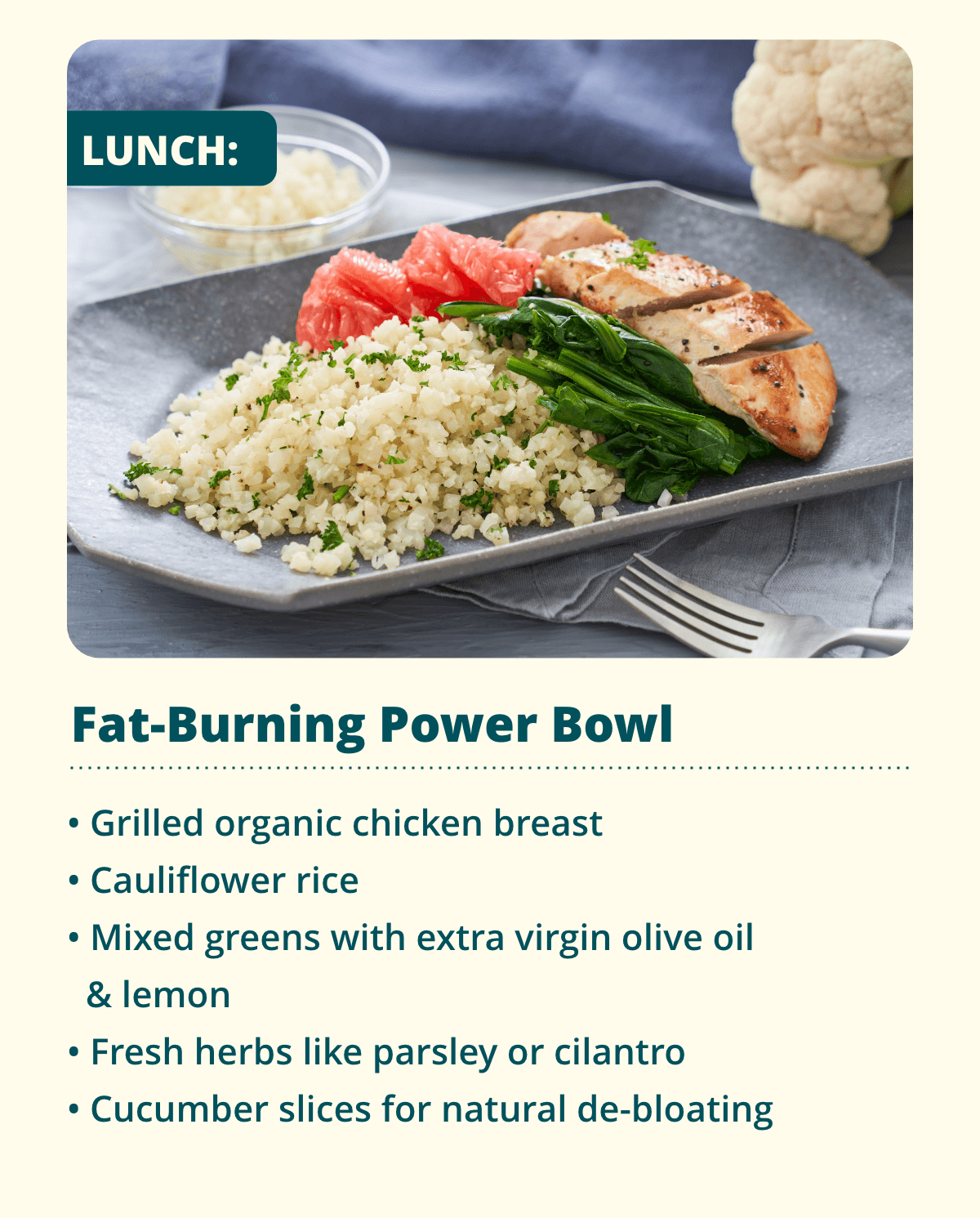 Dr. Kellyann - Post-Meno Menu