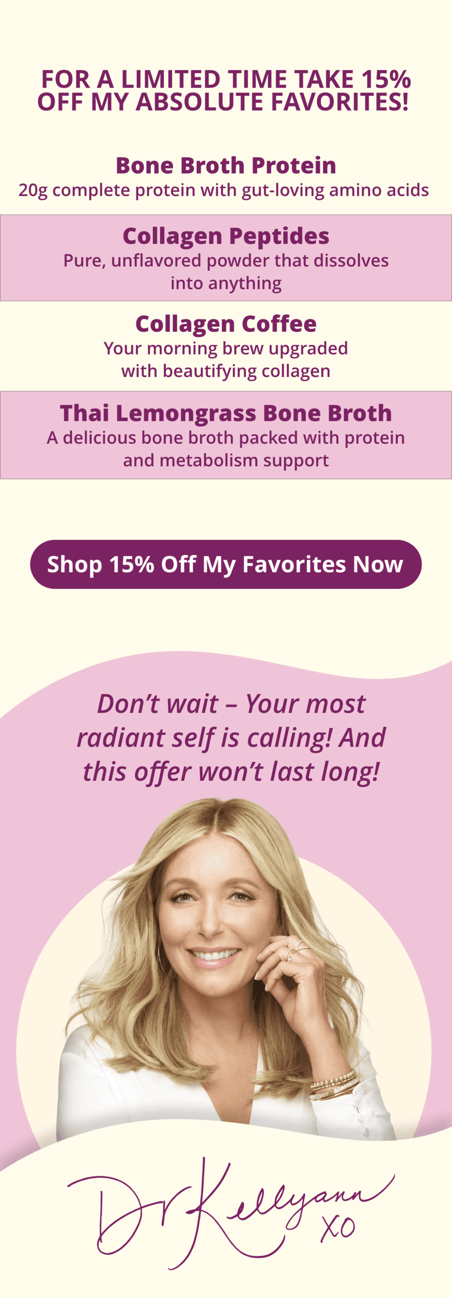 Dr. Kellyann - Favorites