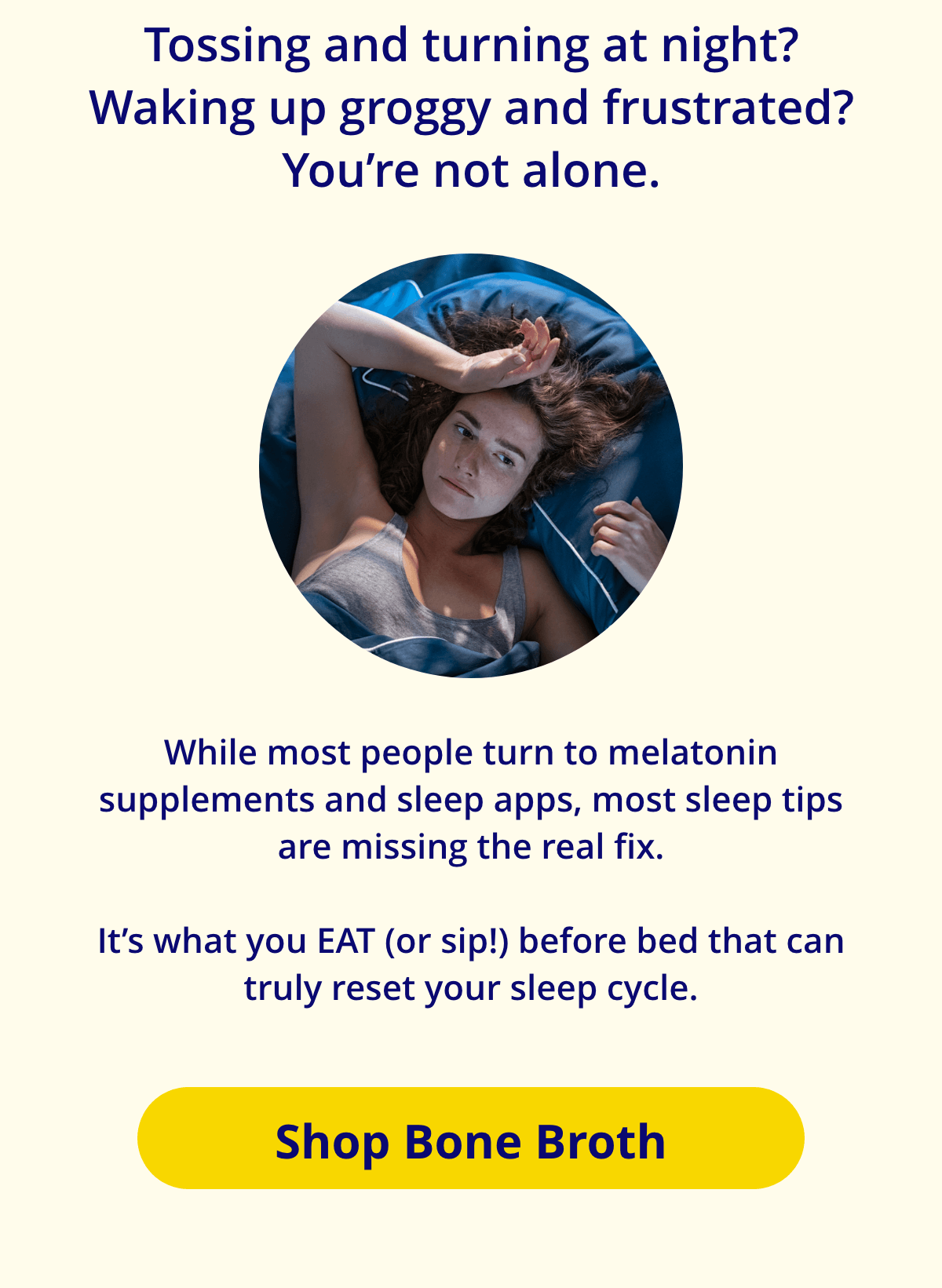 Dr. Kellyann - The sleep solution you've been dreaming of! 