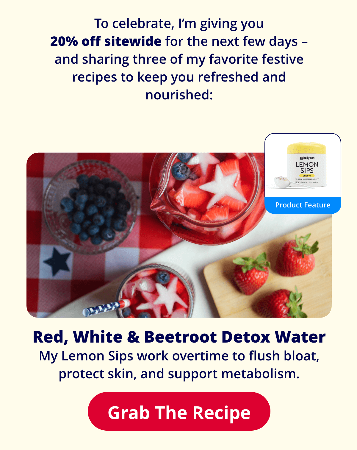 Dr. Kellyann - 4th of July Sale!