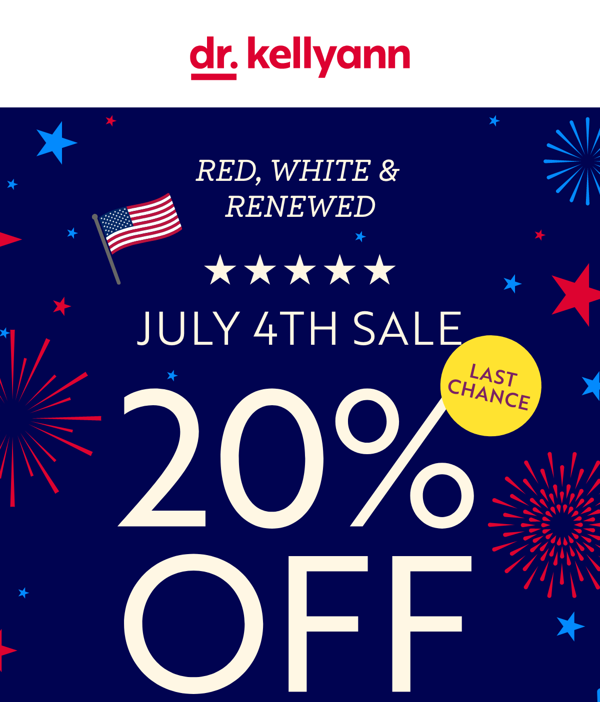 Dr. Kellyann - 4th of July Sale!