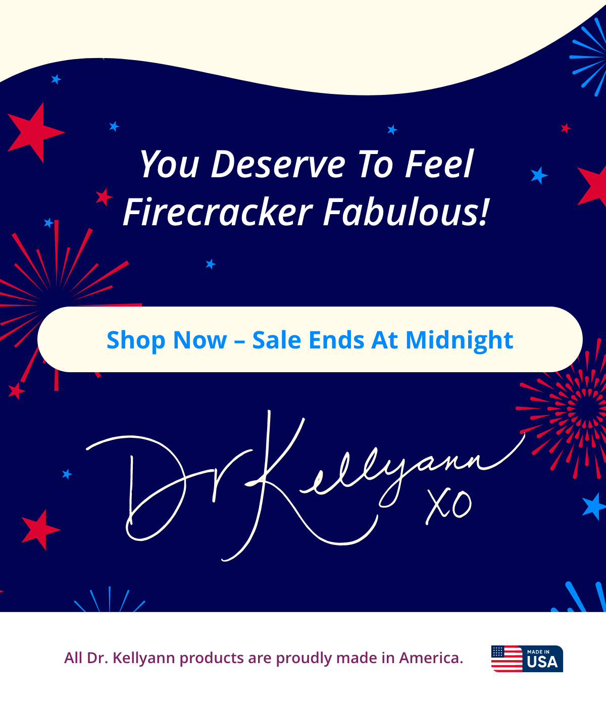Dr. Kellyann - 4th of July Sale!