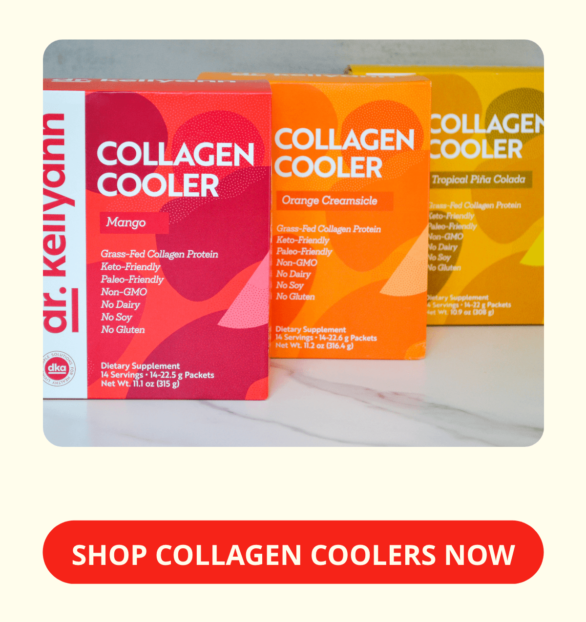 Dr. Kellyann - New Collagen Coolers