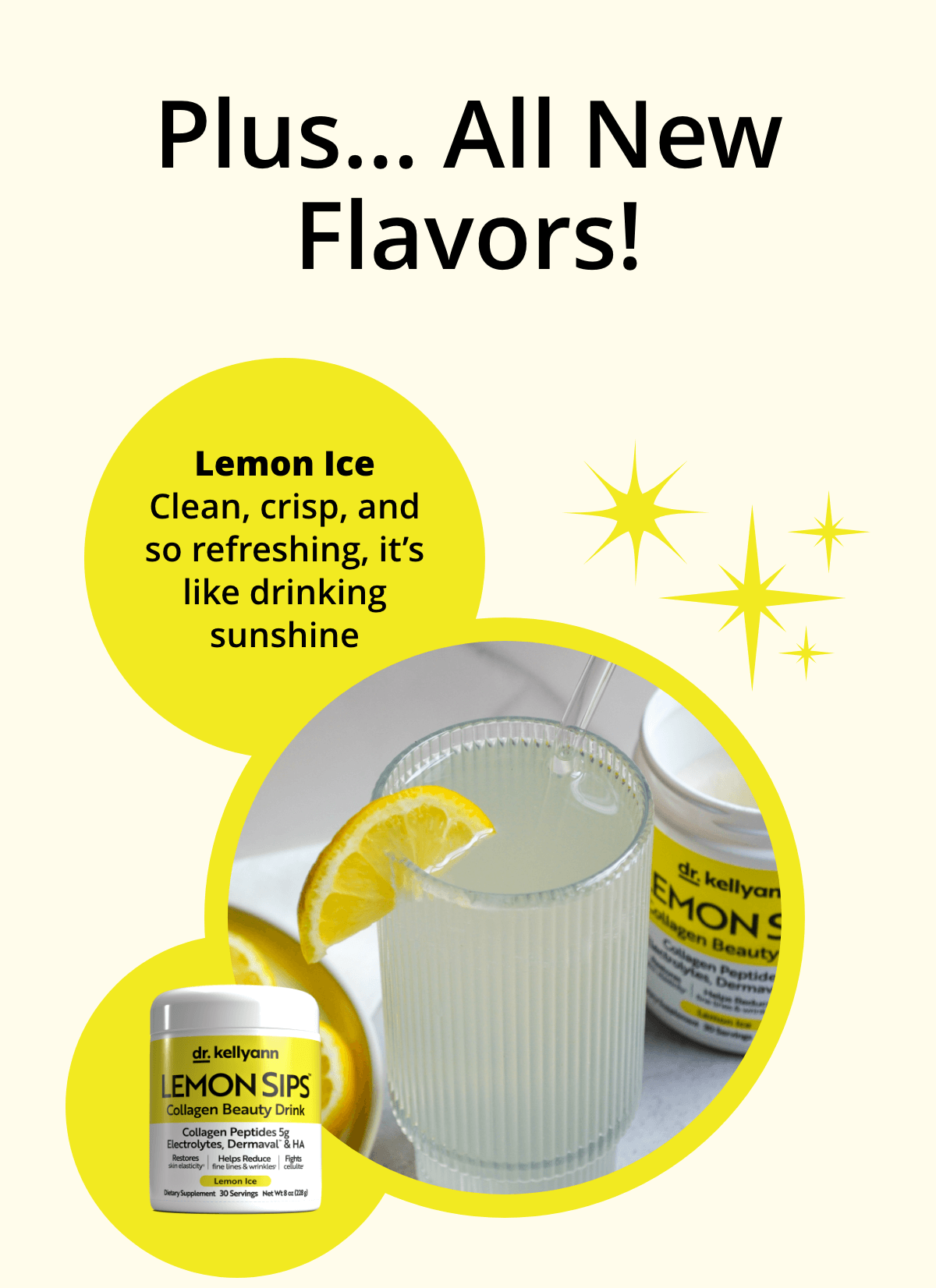 Dr. Kellyann - NEW Lemon Sips!