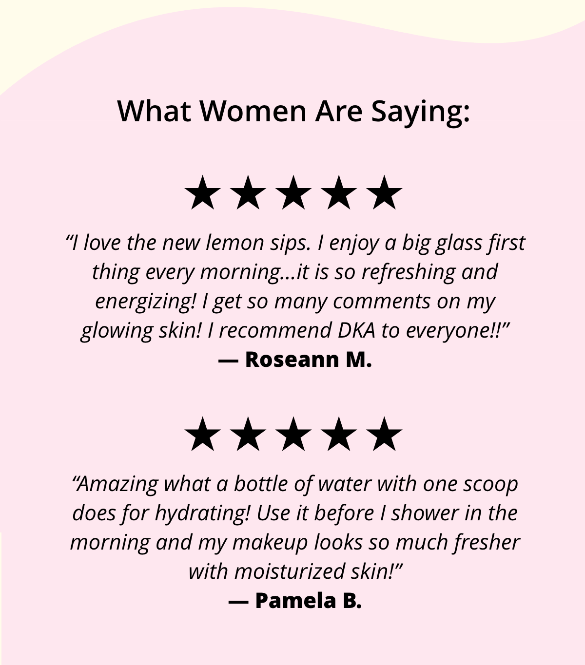 Dr. Kellyann - NEW Lemon Sips!