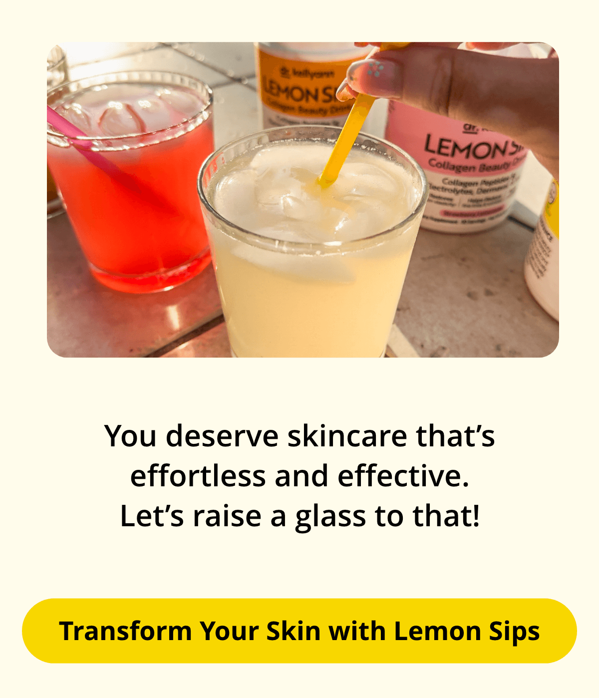 Dr. Kellyann - NEW Lemon Sips!