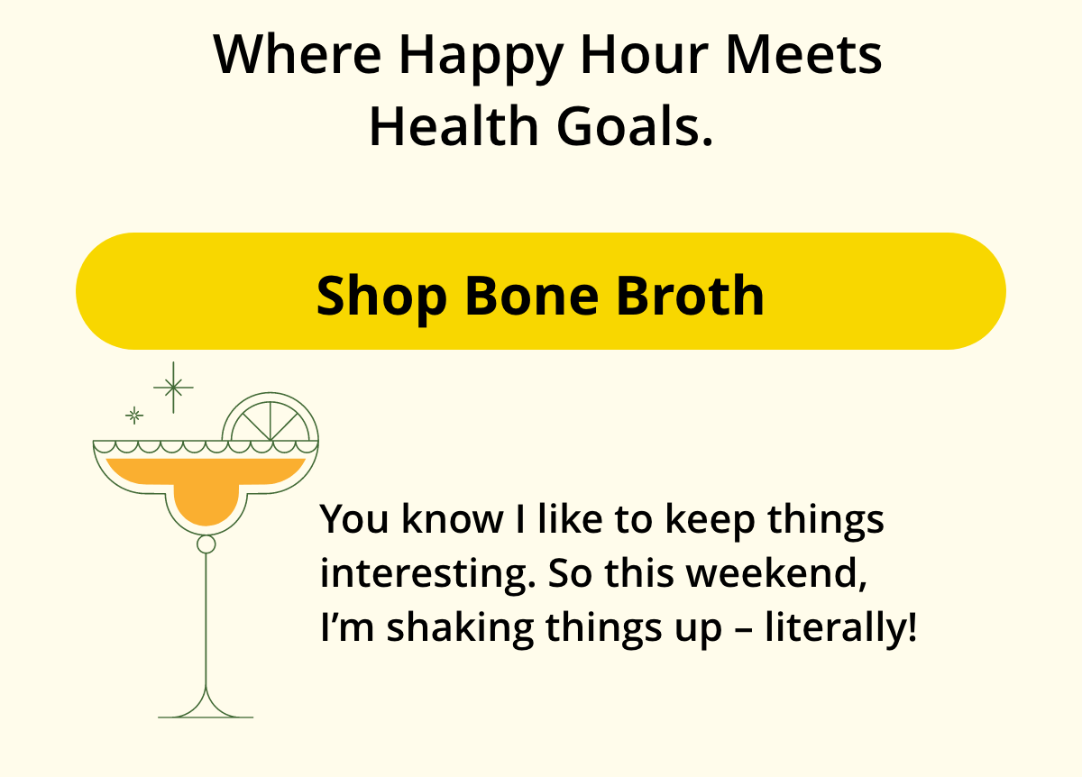 Dr. Kellyann - Bone Broth Cocktails