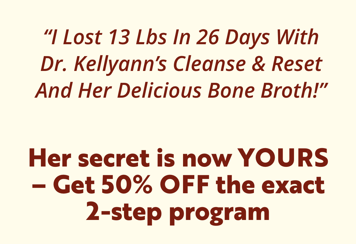 Dr. Kellyann - Sunday Success 50% OFF