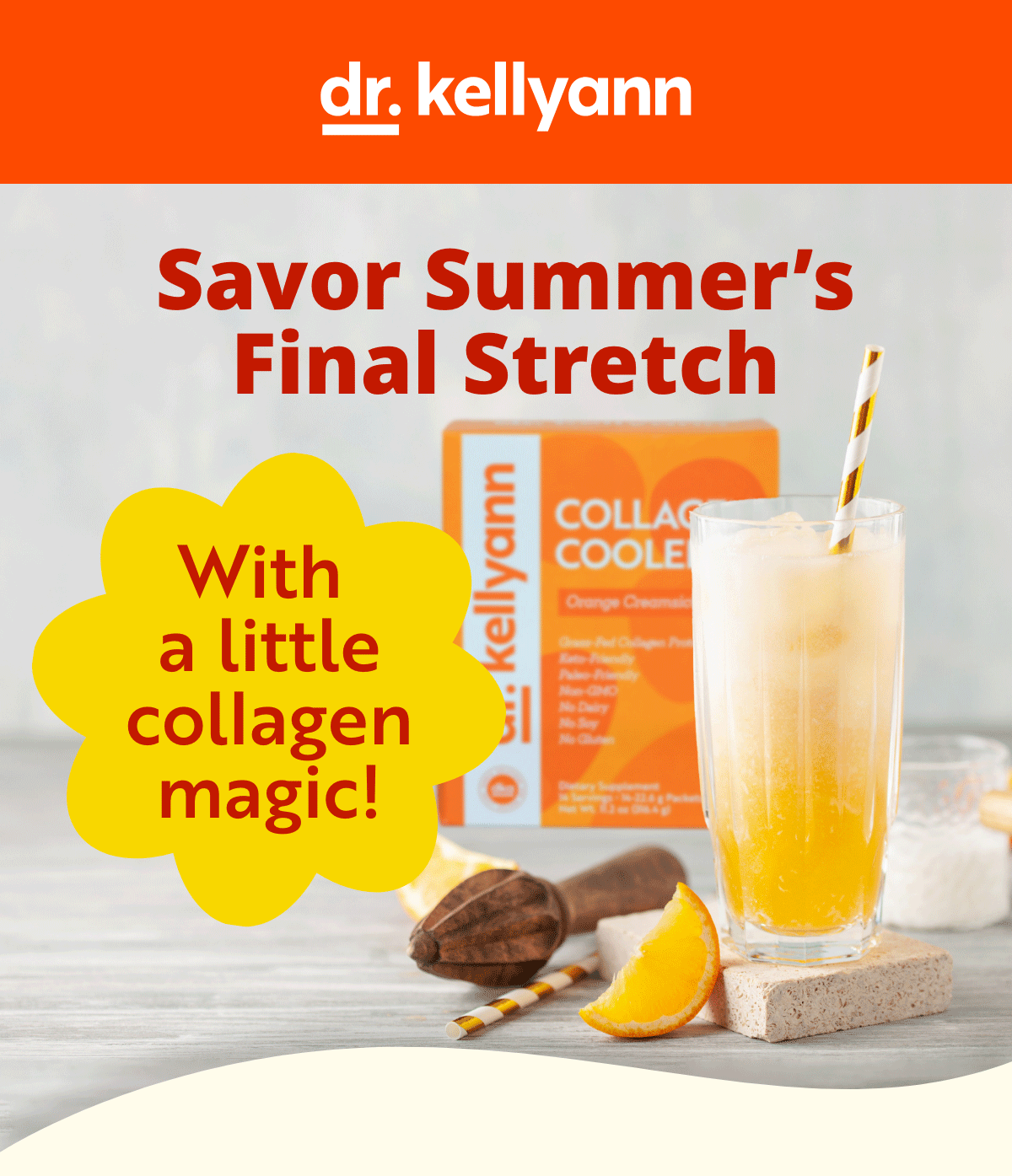 Dr. Kellyann - Collagen Cooler Recipes
