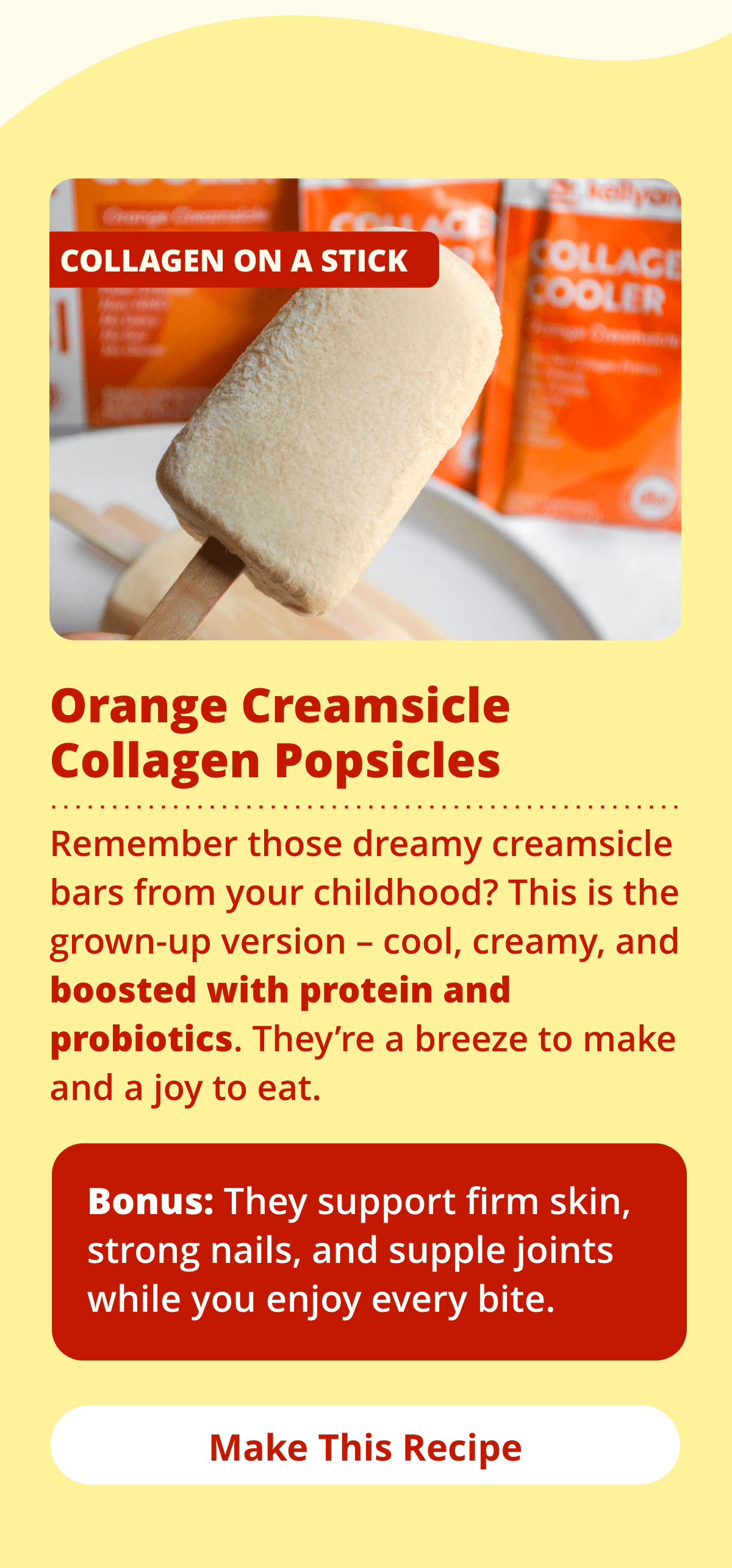 Dr. Kellyann - Collagen Cooler Recipes