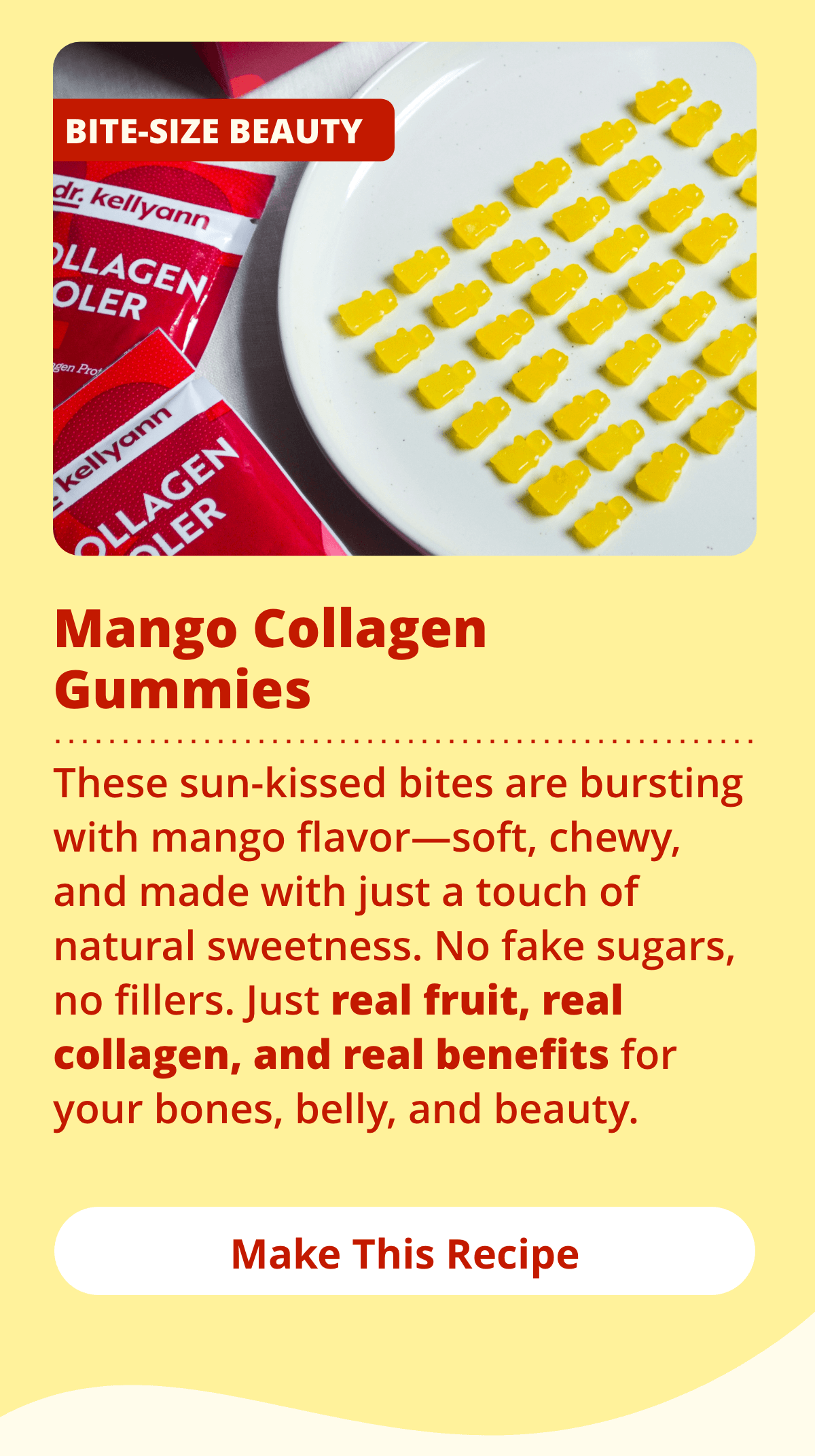 Dr. Kellyann - Collagen Cooler Recipes