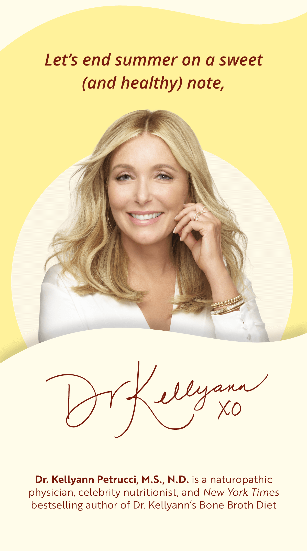 Dr. Kellyann - Collagen Cooler Recipes
