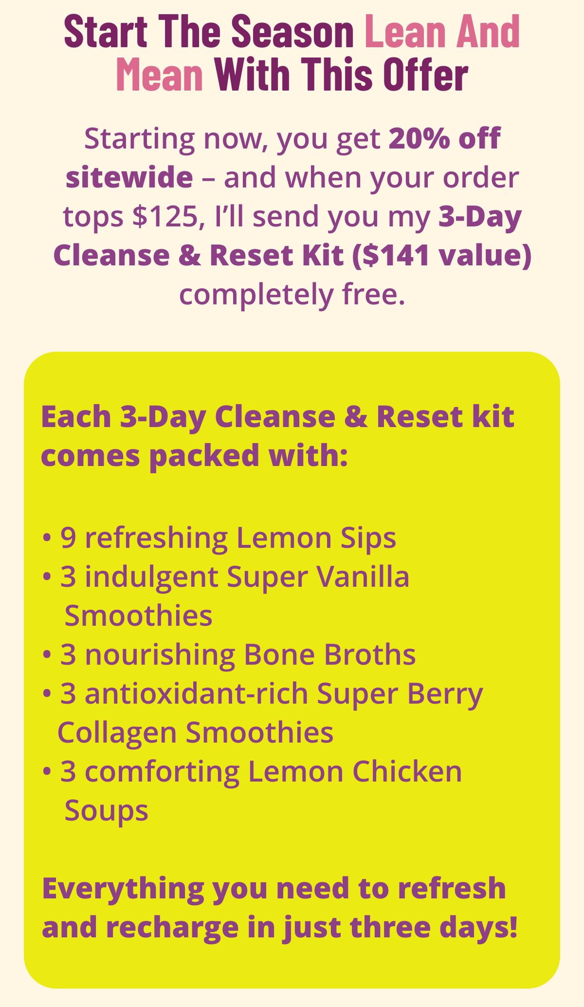 Dr. Kellyann - Labor Day Sale Early Access