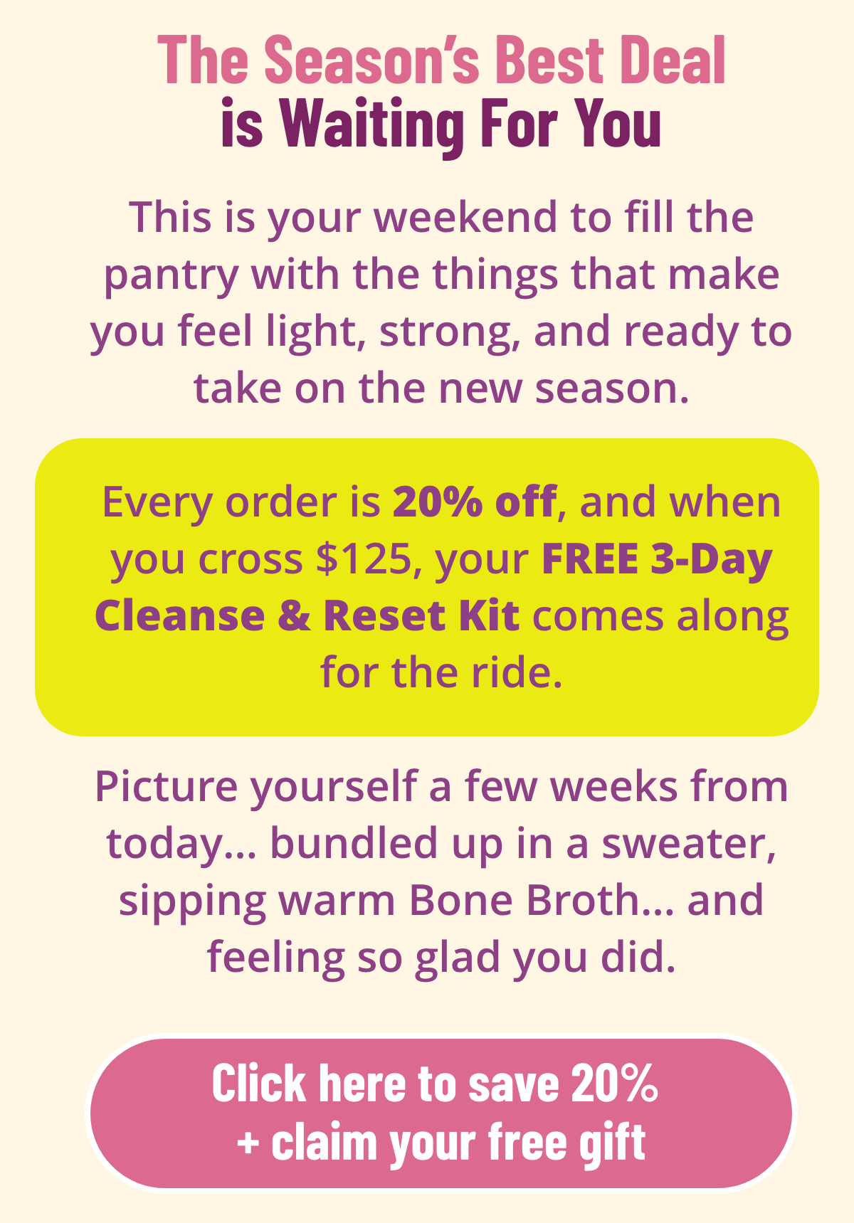Dr. Kellyann - Labor Day Sale