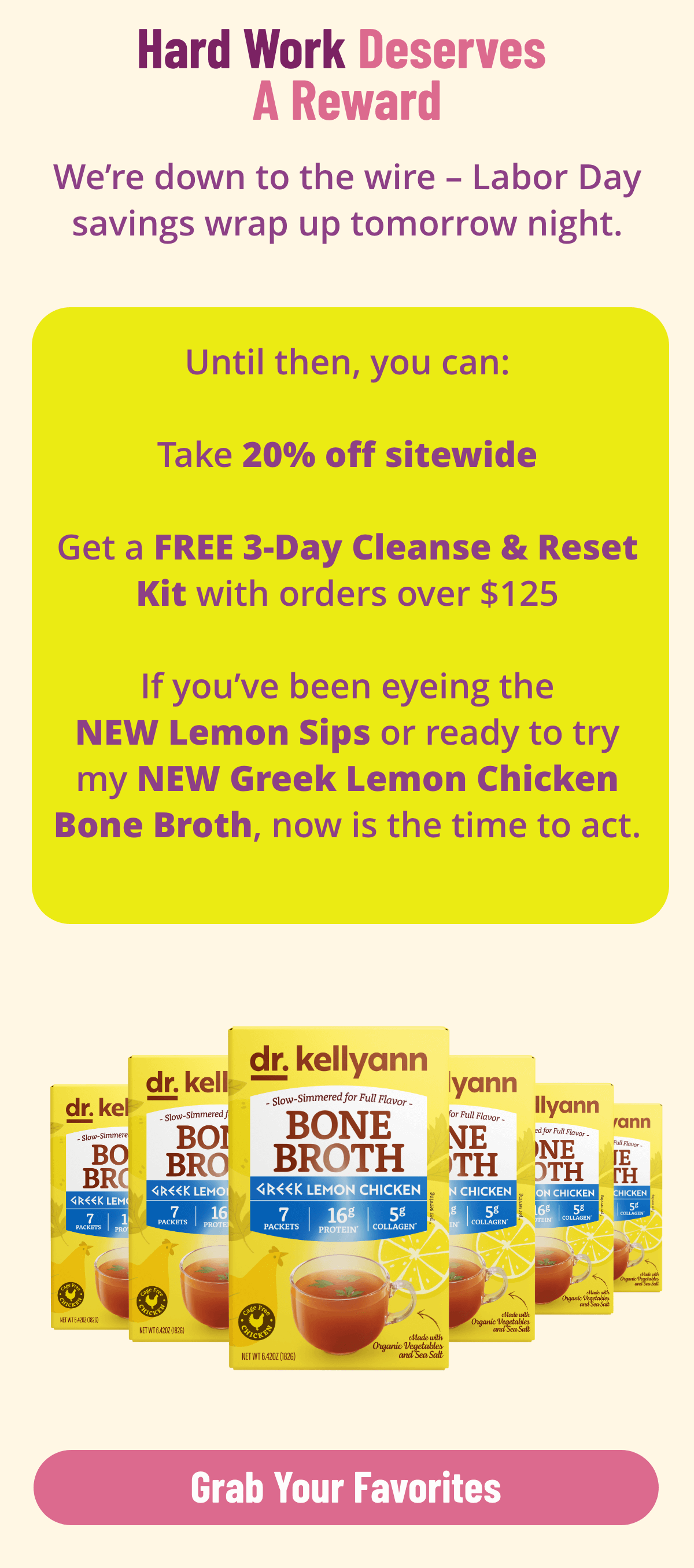 Dr. Kellyann - Labor Day Sale