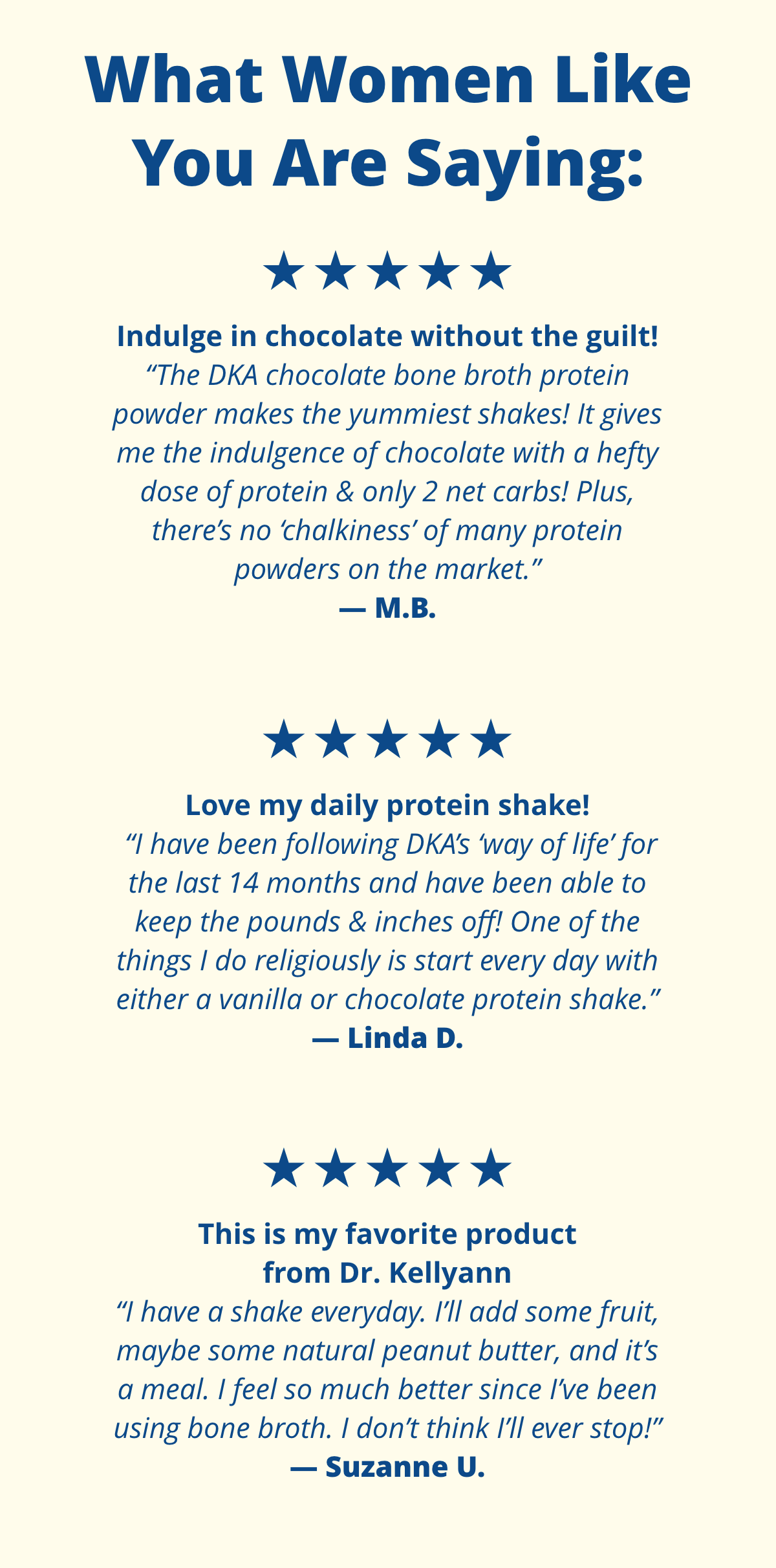 Dr. Kellyann - Bone Broth Protein