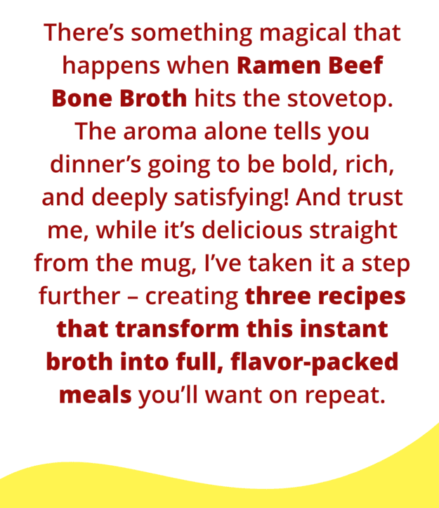 Ramen Beef Bone Broth Recipes