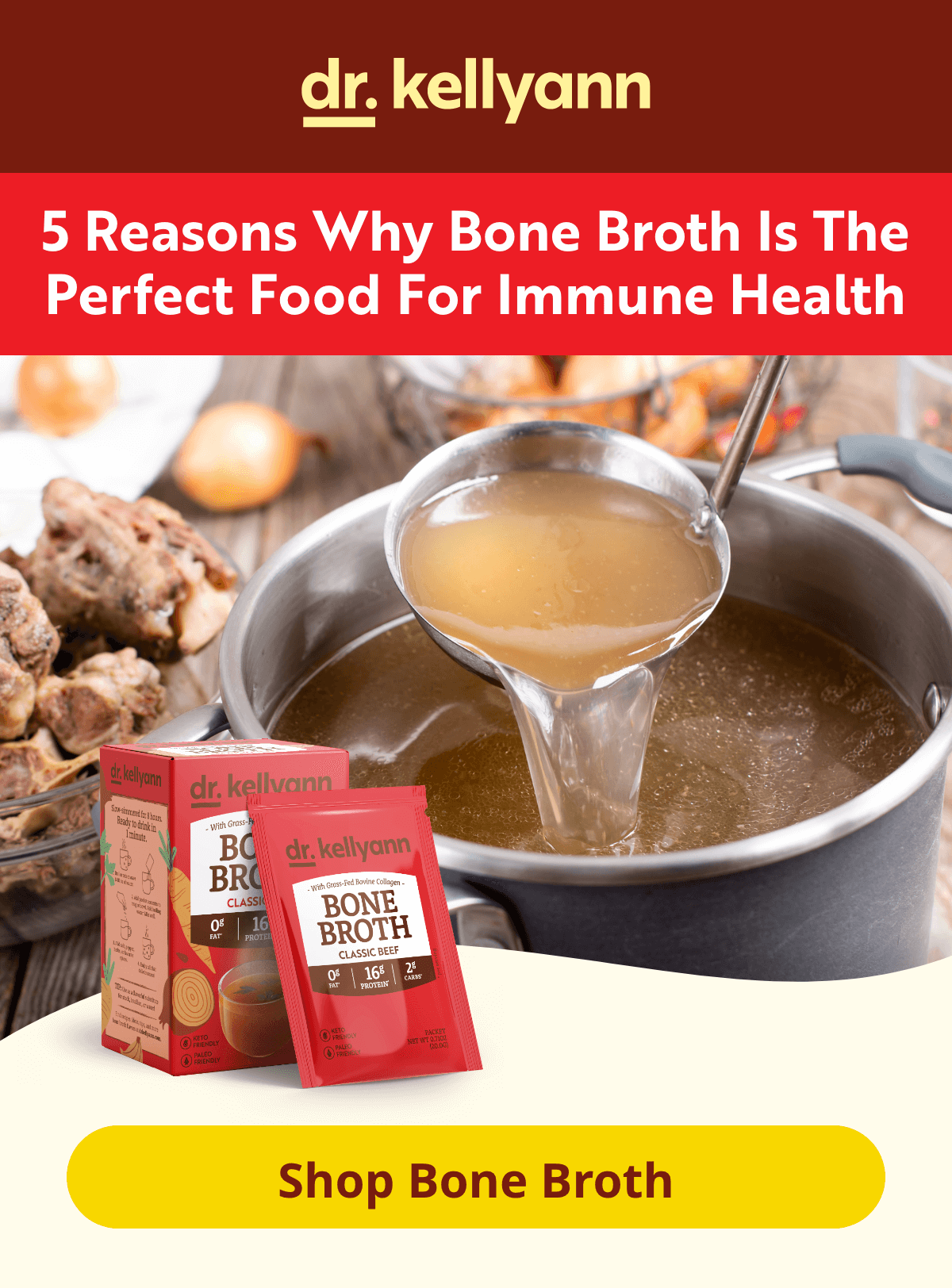 Why Bone Broth is Perfect Food for Immune Health