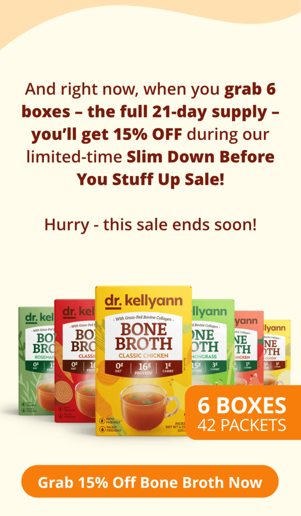 15% OFF Pre-Holiday Bone Broth Reset