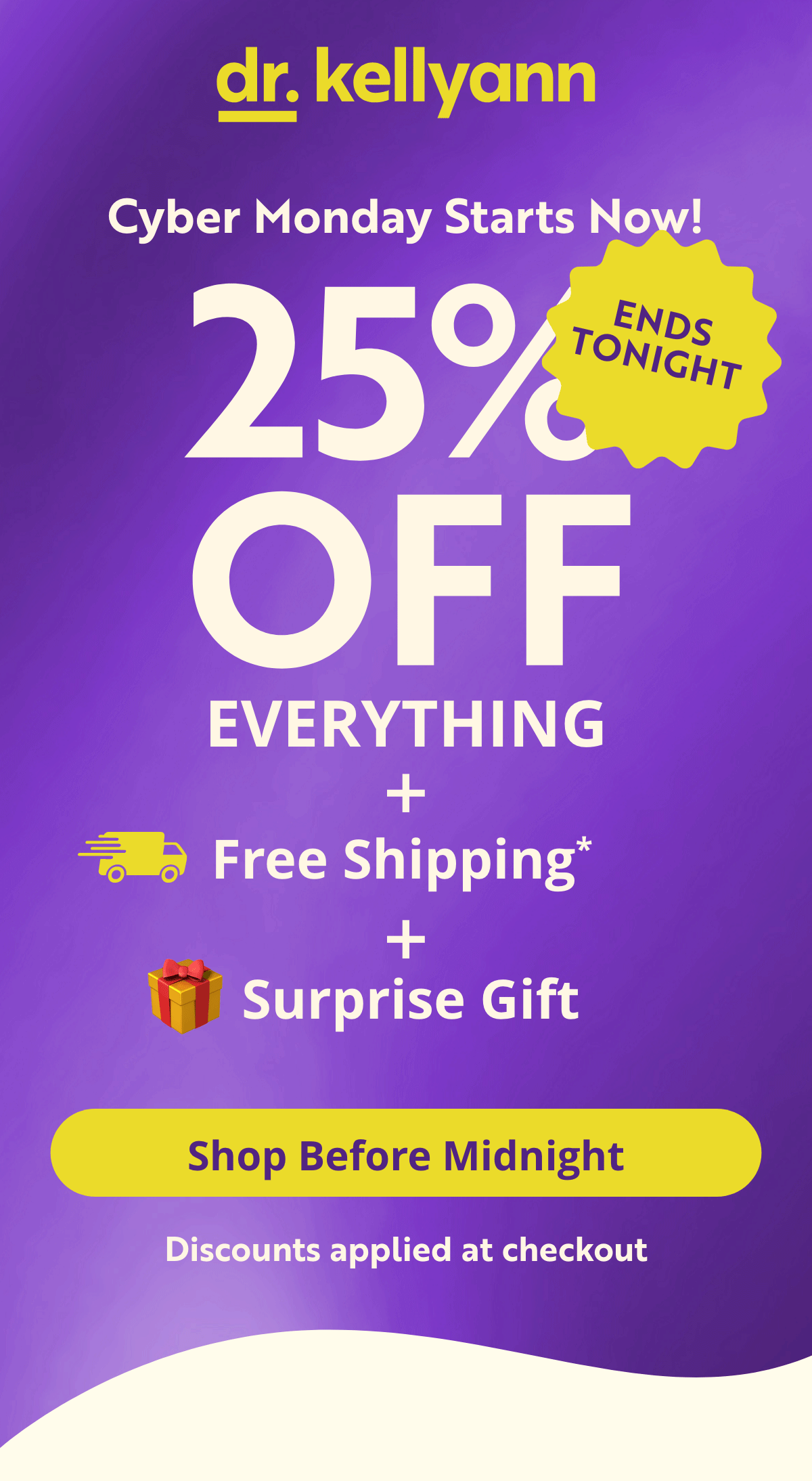 Cyber Monday Sale