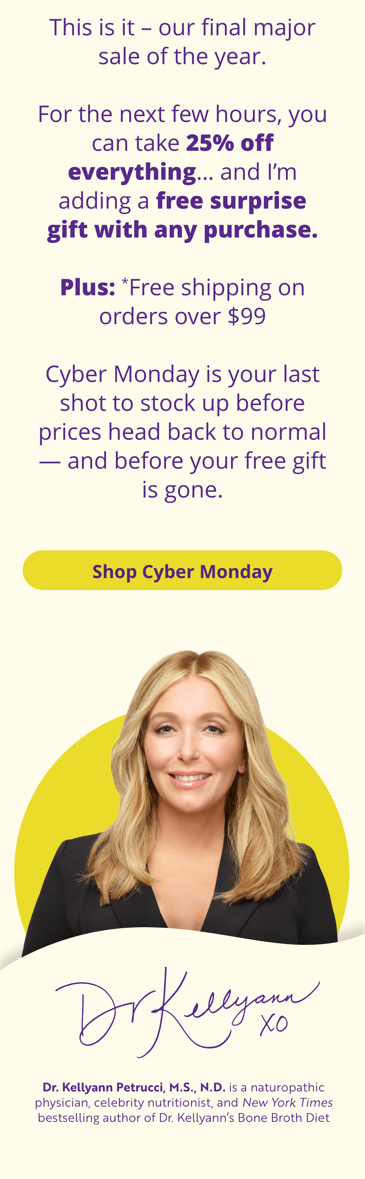 Cyber Monday Sale