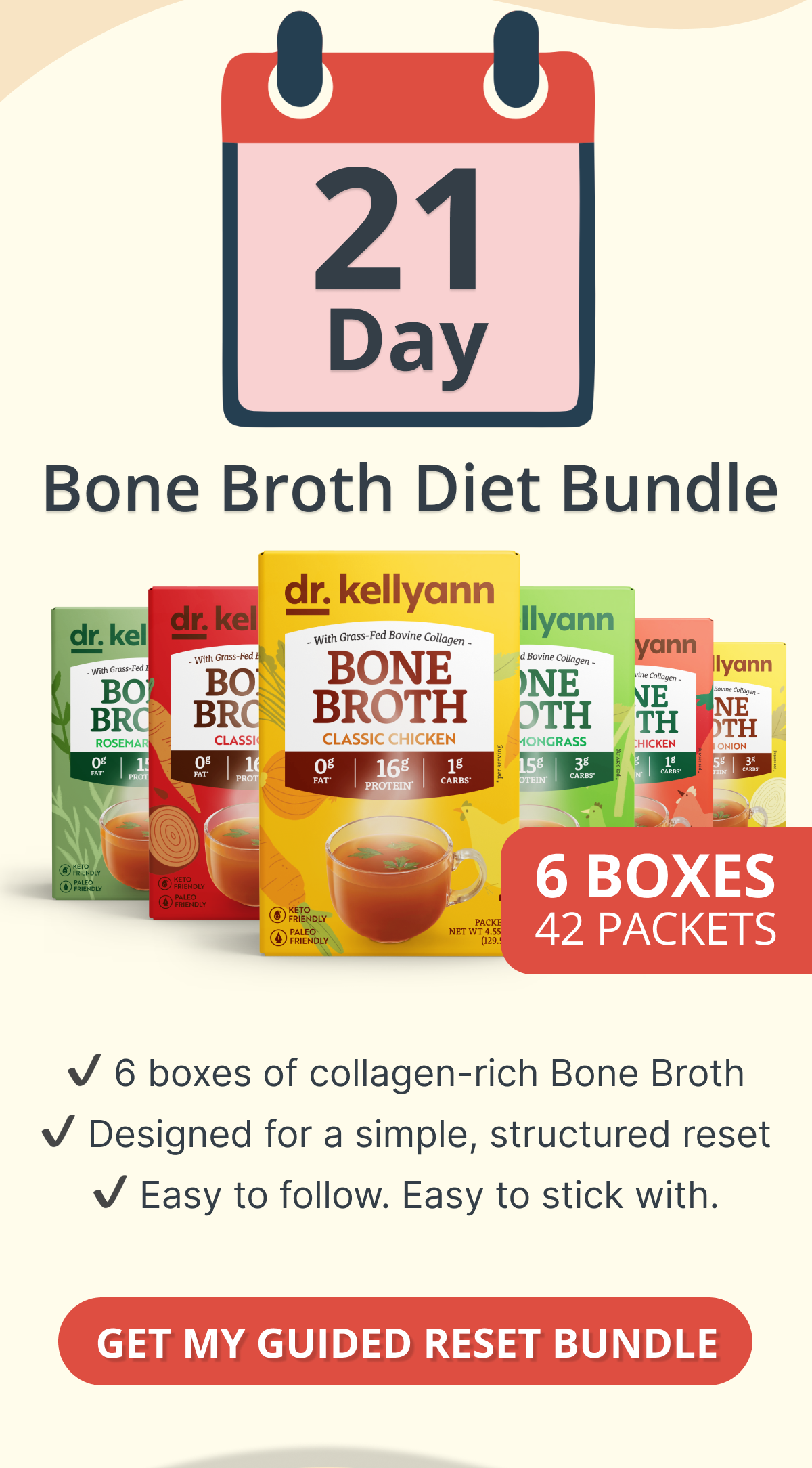 21 day bone broth diet bundle get my guided reset bundle