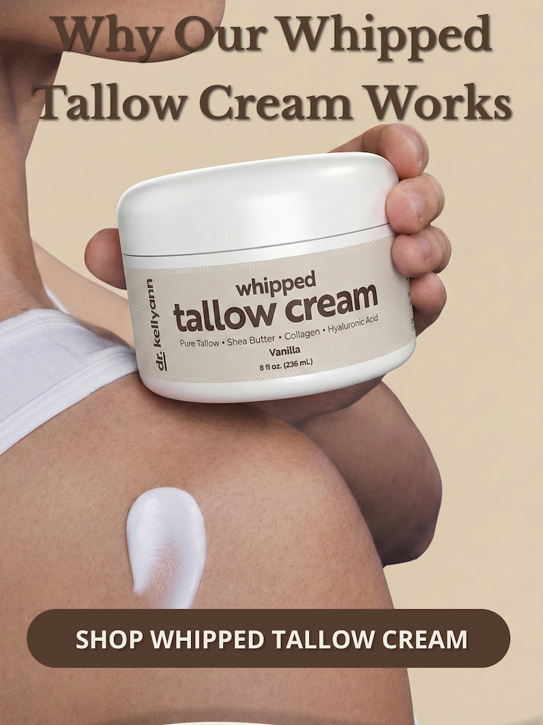 Why Our Whipped Tallow Cream Works SHOP WHIPPED TALLOW CREAM
