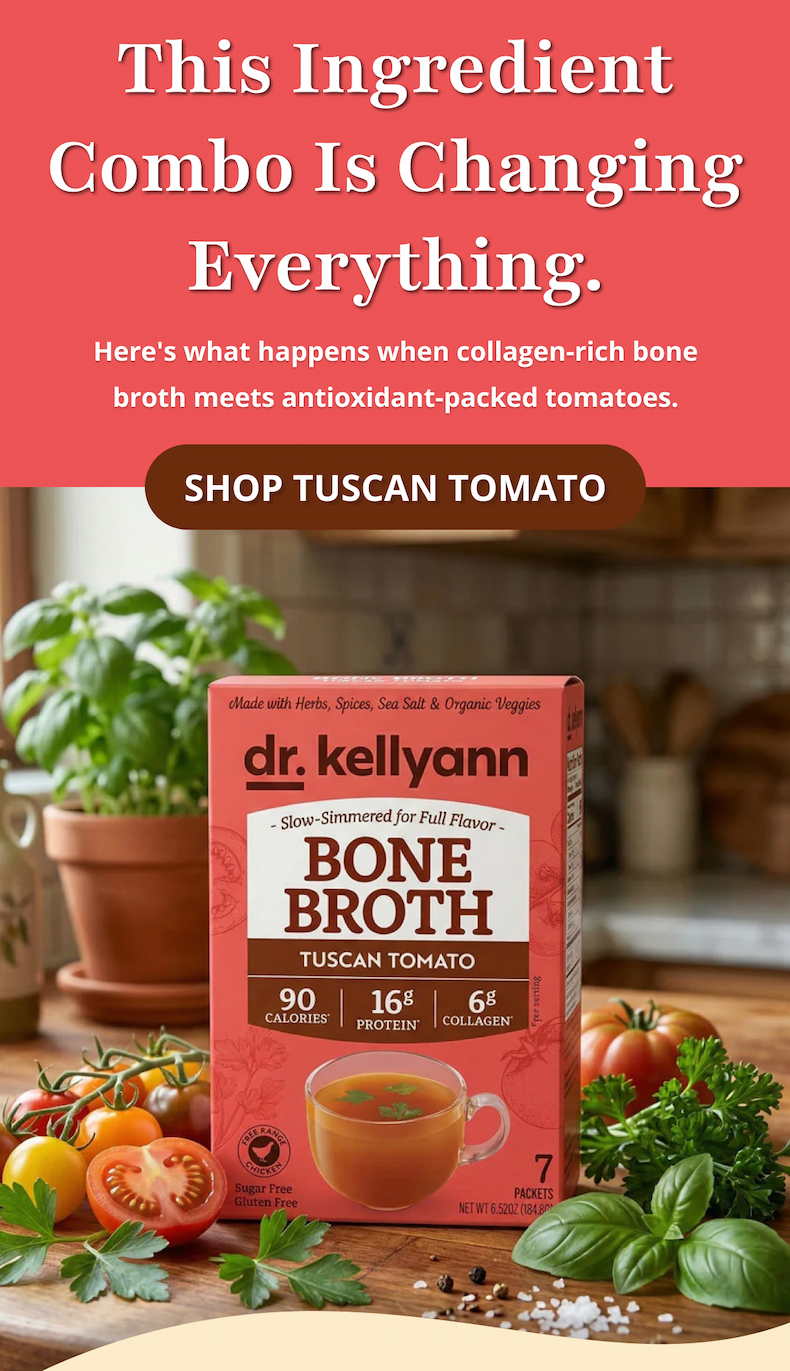 This Ingredient Combo Is Changing Everything. Here's what happens when collagen-rich bone broth meets antioxidant-packed tomatoes. SHOP TUSCAN TOMATO