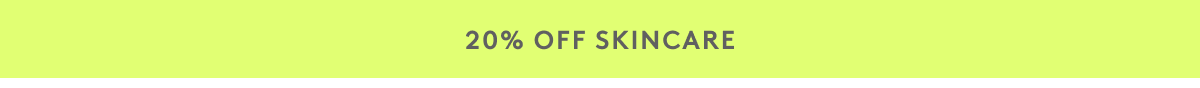 20% Off Skincare