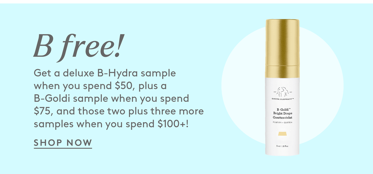 Get more spend more when you spend $50+, $75+, $100+.