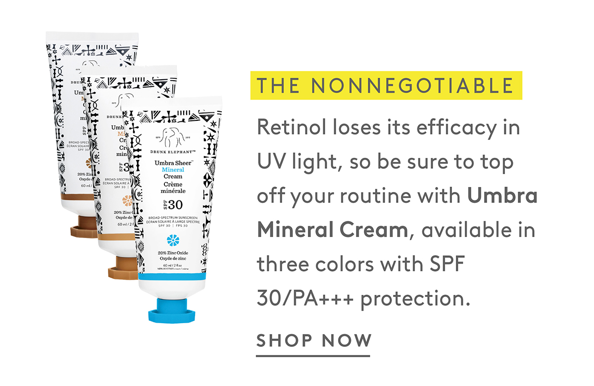 The nonnegotiable: Umbra Mineral Cream for sun protection