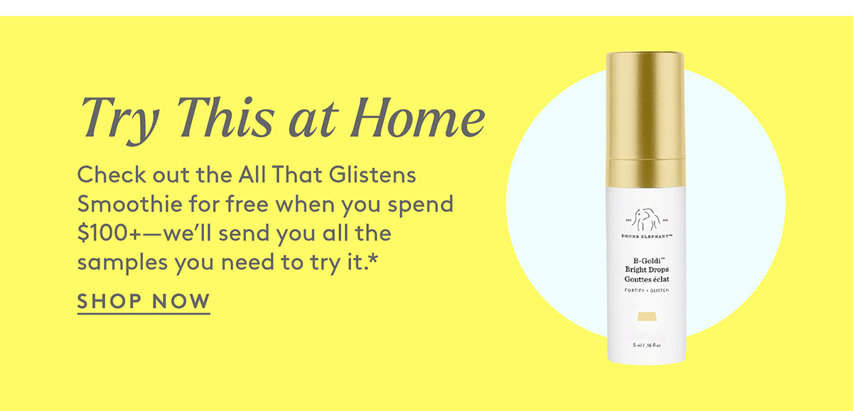 Try this at home when you spend $100+