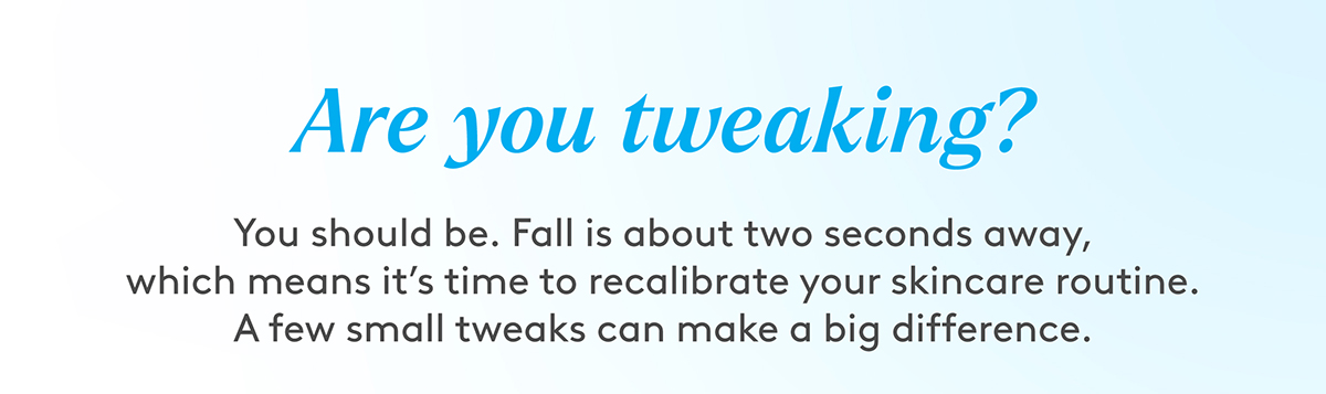 Are You Tweaking?