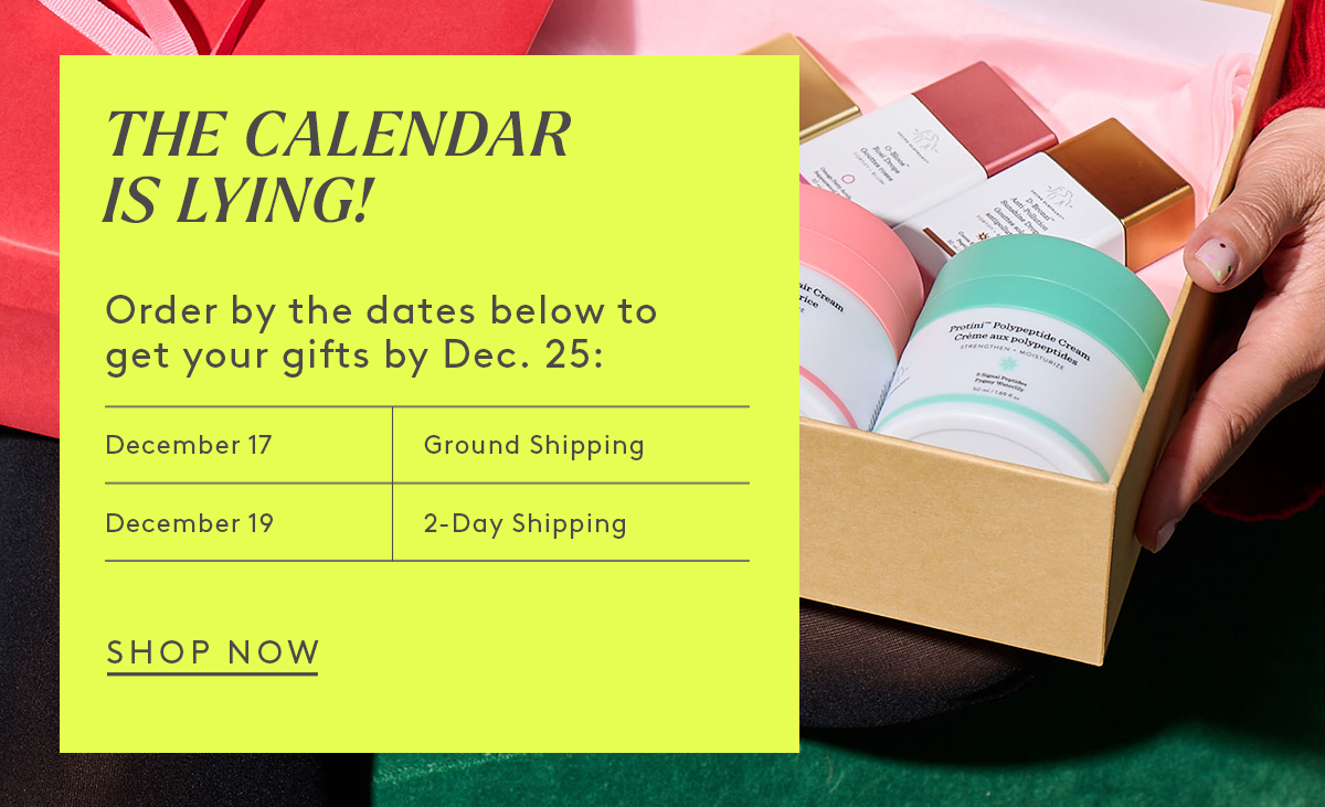 Get Your Gifts In Time