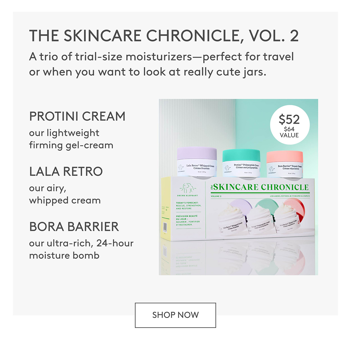 Shop The Skincare Chronicle, Vol. 2