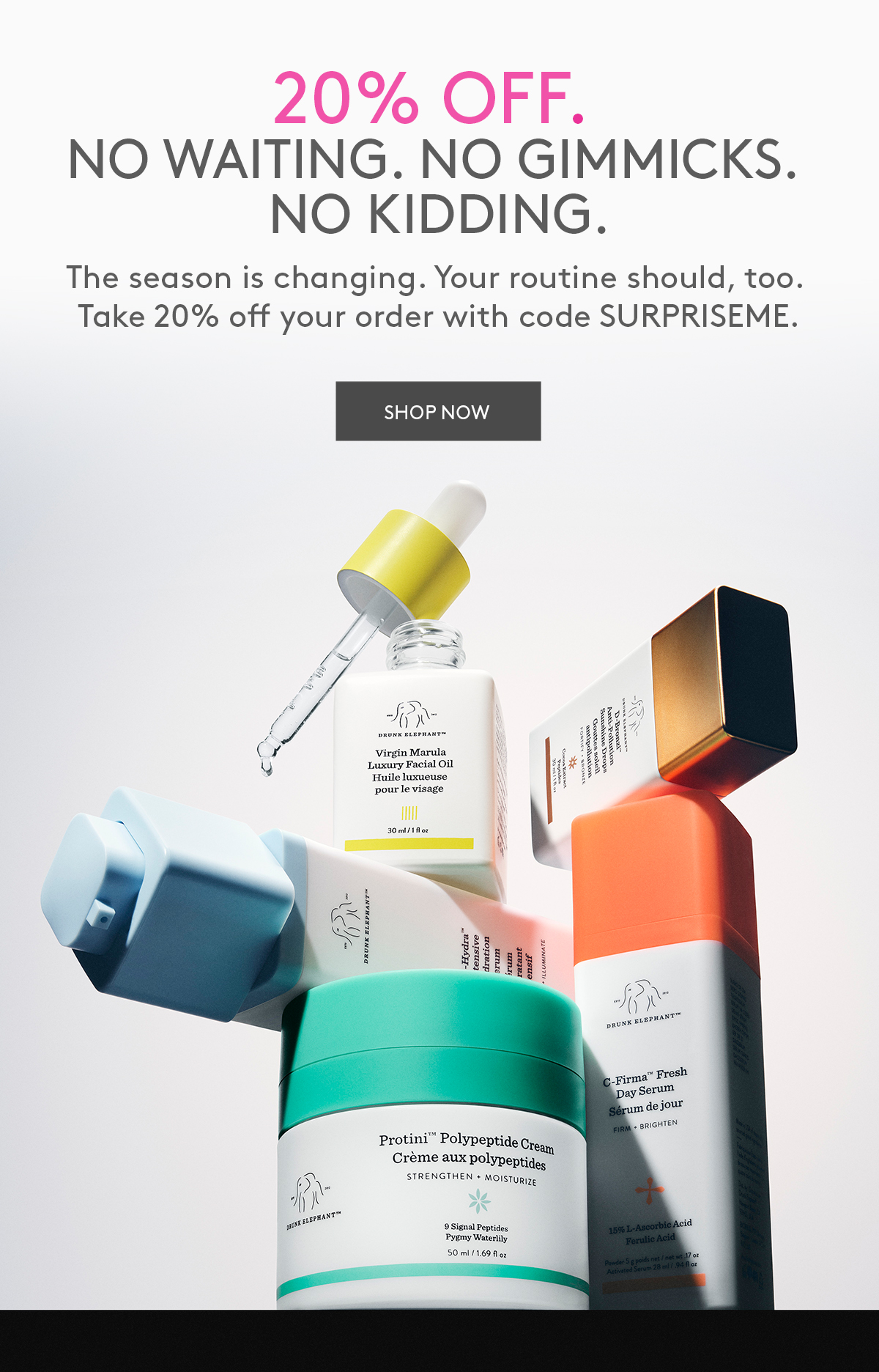 20% Off For A Limited Time